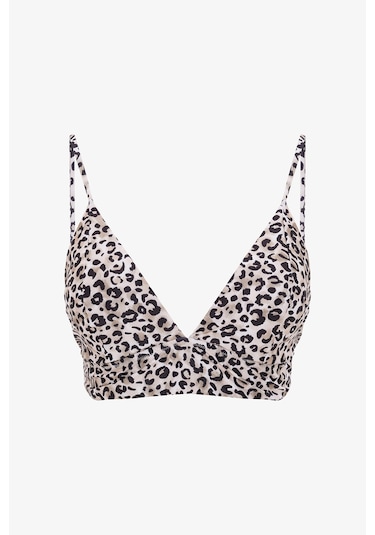 Penti Leo Bralette Leopar Desenli Bikini Üstü