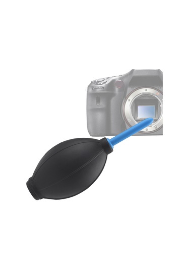 Dslr Lens Temizleme Bezi + Çift Karbon Kafa Temizleme Kalemi + Hava Üfleyici Kamera Lens Temizleme Kiti