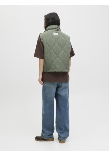 Kadin Dik Yaka Kapitone Yelek - Serena - 12278852 Sea Spray