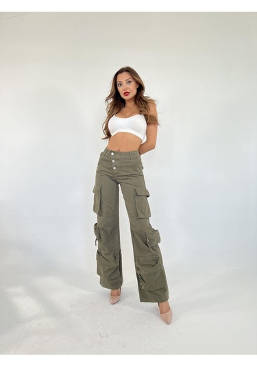 Modasize 6486 Pantolon-haki