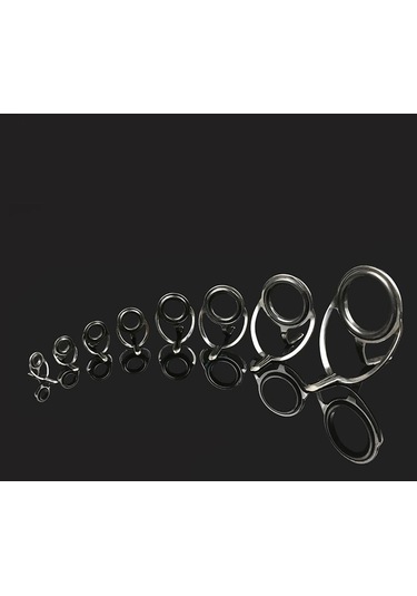 Homyl 10 Adet Seramik Göz Yüzükler Olta Rehberleri 6-