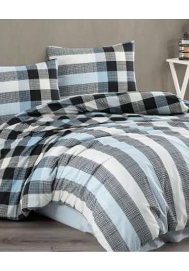 Kristal Ranforce Kapitoneli Nevresim Takımı Çift Kişilik Solar Bej