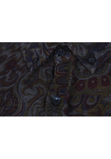 Arma Erkek Şal Desenli Gömlek K8gko1050 Sarı