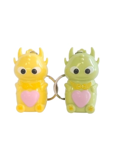 Umix Little Monster Anahtarlık Zımba Çok Renkli