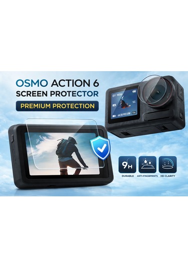 Djı Osmo Action 6 Ekran Koruma Seti
