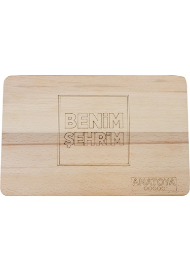 Ahşap Kelebek Yapboz Kapaklı Anatoya