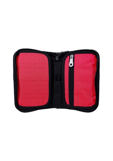 Jacbag Mercan Pembe Sert Kapaklı Lastikli Düzenleyici Organizer Kalemlik Çok RENKLİ