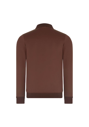 V4007 Dewberry Erkek Sweatshırt-kahve Kahve