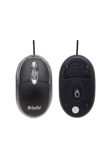 Hello Hl-18736 Optik Işıklı 800 Dpı Kablolu Mouse Diğer