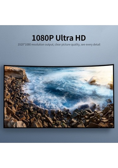 Novahub Usb 3.0 Vga Dönüştürücü - Full Hd 1080p Adaptör, Tv/projeksiyon/kullanım Kolay