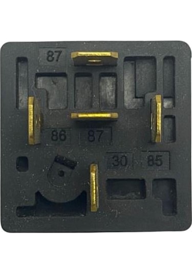 Bosch 12v Röle 5 Uçlu 30 A Tek Platin 30-85-86-87-87 Taıwan