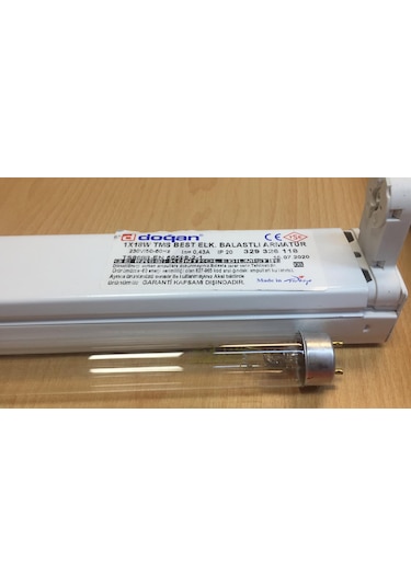 Osram Şavk 15W. 30W Tuv Ampul ve Çalıştırma Aparatı Kasası Osaka 8W 30 CM