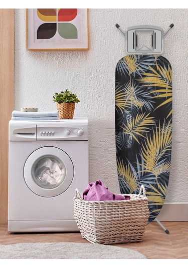 Domino. Üniversal Ütü Masası Kılıfı, Dikilmiş Astarlı 313104192 Siyah