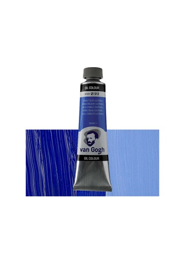 Talens Van Gogh 40 ML Yağlı Boya Seri:1 No:512 Cobalt Blue Ultrama