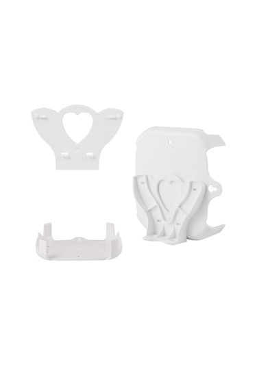 Hombey Eero Wi-fi Sistemi İçin Duvar Tutucu, 3'lü Paket - Signal Gücü Artırır, Çocuk Ve Evcil Hayvanlardan Korur, Kolay Kurulum Beyaz