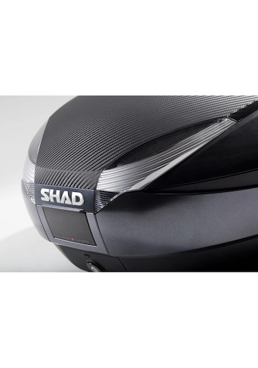 Shad Sh48 Motosiklet Arka Çanta Topcase Siyah 48 Litre Siyah