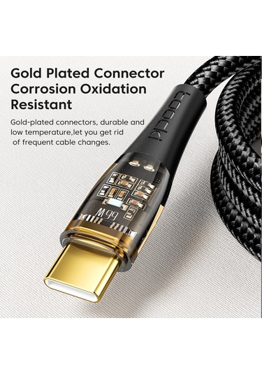 Toocki Usb C Kablo C Tipi Şarj Kablosu Samsung Uyumlu S21 S20 Xiaomi Redmi Not 11 6a Hızlı Şarj Cihazı Usbc Veri Kablosu Tel