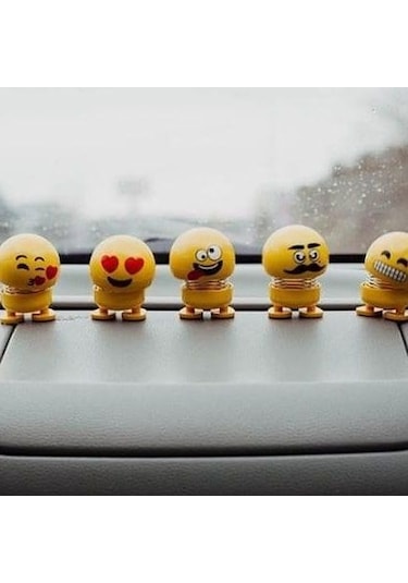 Oyuncak Zıp Zıp Emoji Kafalar Kafa Sallayan Emoji 1 Adet