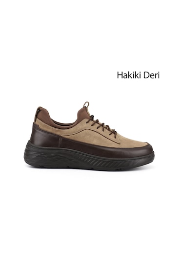 Gönderi(R) Gönderi R Erkek Kum Nubuk Bağcıklı Hakiki Deri Sneaker Ddma85142870