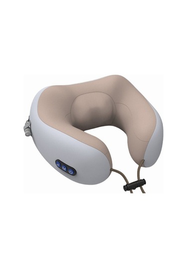 Hangfox Aykut Ayı Üç Tuşlu U Yastık Boyun-omuz Masaj Cihazı: Titreşim Ve Vurma Fonksiyonları İle Sağlıklı Yaşam, Araç Ve Ev Kullanıma Uygun Çok Renkli