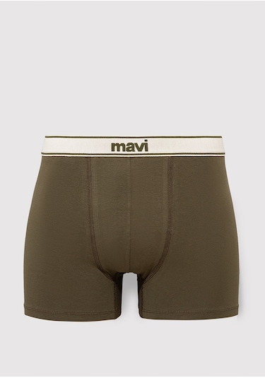 Mavi - Haki Boxer 092463-85543 Yeşil