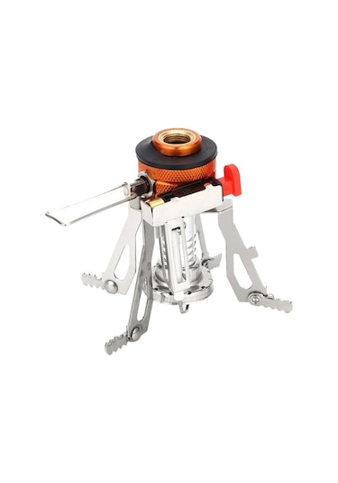 Ultralight Taşınabilir Mikro Kamp Ocağı Sırt Çantalı Çok Renkli