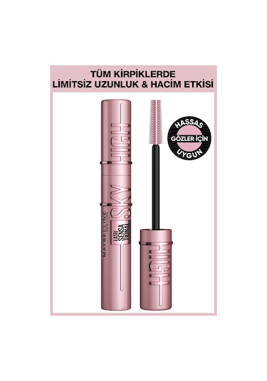 Maybelline New York Lash Sensational Sky High Maskara Siyah