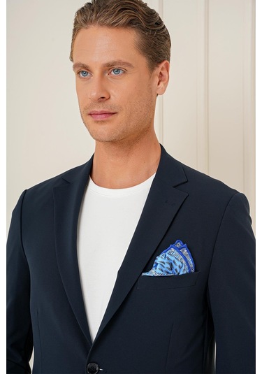 C 680 Slim Fit Lacivert Spor Ceket Lacivert