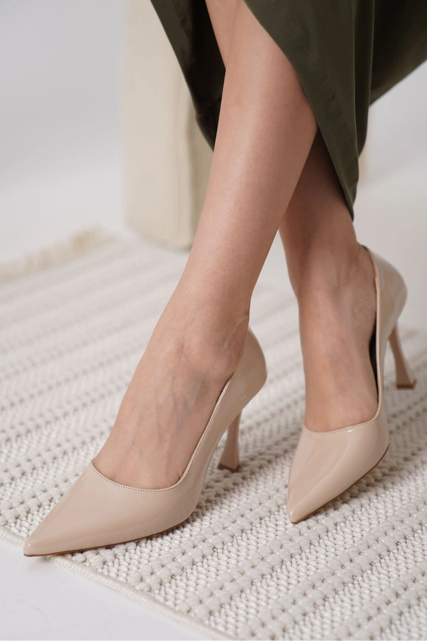 Kocadal Kocadal Blade Nude Rugan Kadın Stiletto Muhtelif