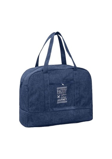 Lacivert Modern Seyahat Saklama Çantası Su Geçirmez Astar Deforme Olmayan Yerden Tasarruf S Lacivert