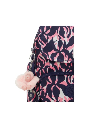 City Zip Mini Küçük Boy Sırt Çantası Desenli Çok Renkli