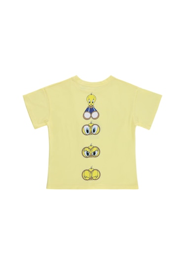 Tweety Kız Çocuk 6-9 Yaş Tişört - Sarı