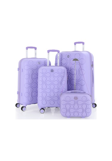 Mçs Polipropilen 4lü Valiz Seti V376 S23sy1000054-set 00025 Lila