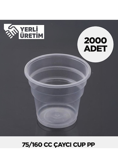 75/160 Cc Çaycı Cup Pp 2.000 Adet Diğer