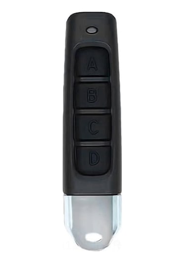 Gajeena 10 Adet 433mhz 4 Tuşlu Kablosuz Kumanda, Garaj Kapısı Açıcı Klonlama Anahtarı, Siyah Kasa Siyah Tuşlar, Mini Boyut