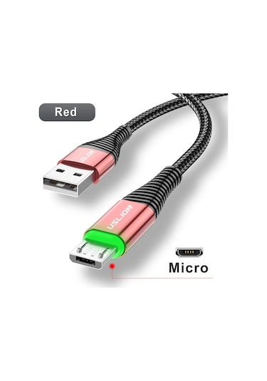 Uslıon Hızlı Şarj Kablo 3a Usb-c Ve Mikro Usb Samsung Uyumlu Xiaomi Huawei İçin Chınagrey1.5m