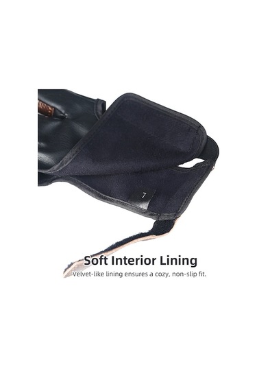 Pazly Okçuluk Eldiveni - Pu & Sığır Derisi - 3 Parmak - Siyah Kahverengi - S-xl Boyutlar - Kullanıcı Dostu, Dayanıklı Eldiven, Çocuk-yetişkin İçin Uygun