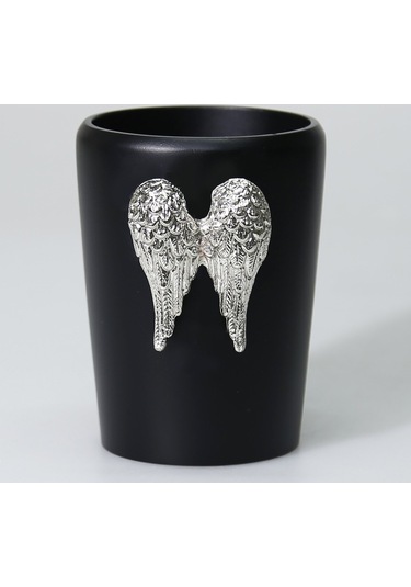 Wings Banyo Seti   Siyah Gümüş Siyah