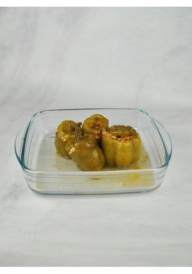 Borcam Premium Kare Tepsi Fırın Tepsisi Kare 25 X 22 Cm 1,7 Litre