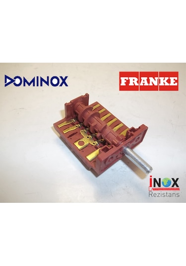 Dominox Uyumlu Marka Ankastre Fırın Komütatörü - Şalteri - Anahtarı