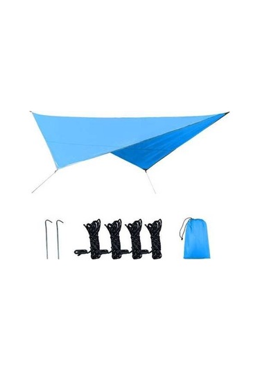 Tongxida Bahçe, Plaj Ve Kamp İçin Çok Amaçlı Oxford Kumaş Gölgelik, Mavi Renkli, Sağlam Ve Uygun Mavi