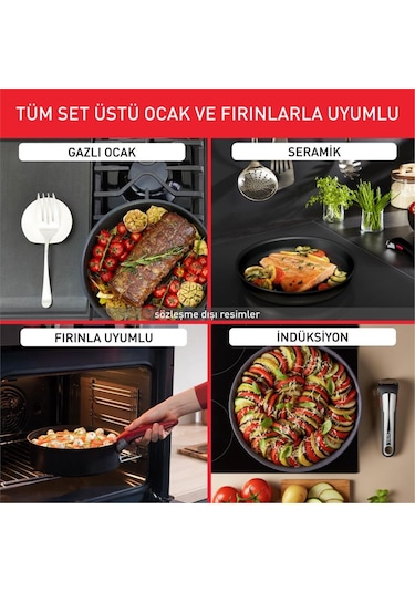 Titanyum Ingenio Unlimited 6x Küçük Set 3 Parça 001 Siyah