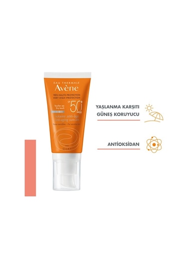 Avene Solaire Anti-Age Güneş Kremi Spf 50+ 50 ML
