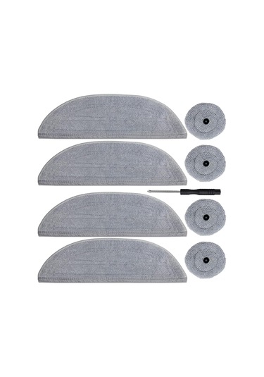 Youmex Roborock S8 Max Ultra Robot Süpürge Aksesuarları: G20s Ana Fırça, Yan Fırça, Filtre Ve Bezi Seti