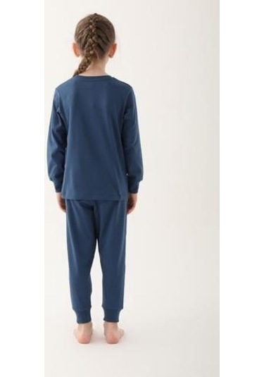 Frozen Kız Çocuk İkili Takım Koyu İndigo