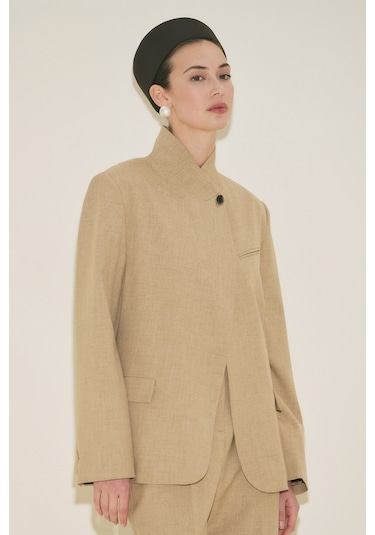 Manuka Mılanda Blazer Ceket Camel Ss26ckt00004-05 CAMEL
