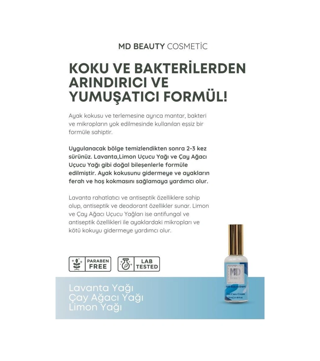 Md Beauty Ayak Kokusu Önleyici Krem