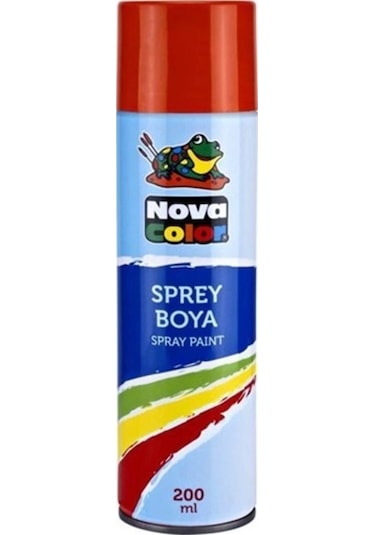 Nova Color Sprey Boya 200 ML Turuncu  Nc-807