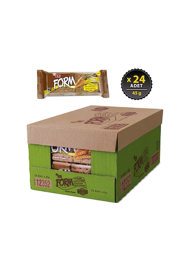 Eti Form Tam Çavdarlı Ekşi Mayalı Kepekli Bisküvi 24 x 45 G