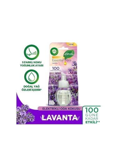 Air Wick Elektrikli Oda Kokusu Yedek Şişe 4 Lü Set 1 Bahar -1 Temizlik -1 Lavanta -1 Vanilya Karışık